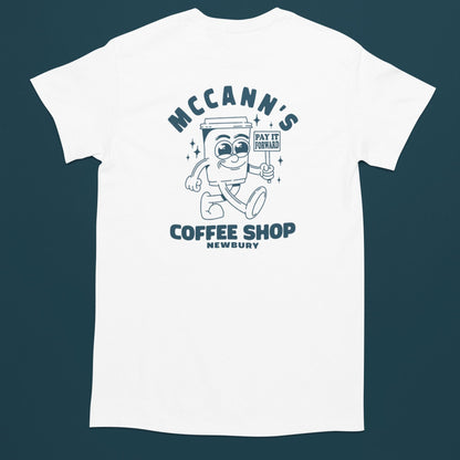 MEALS WITH MAX MERCH - MCCANN'S COFFEE SHOP TEE