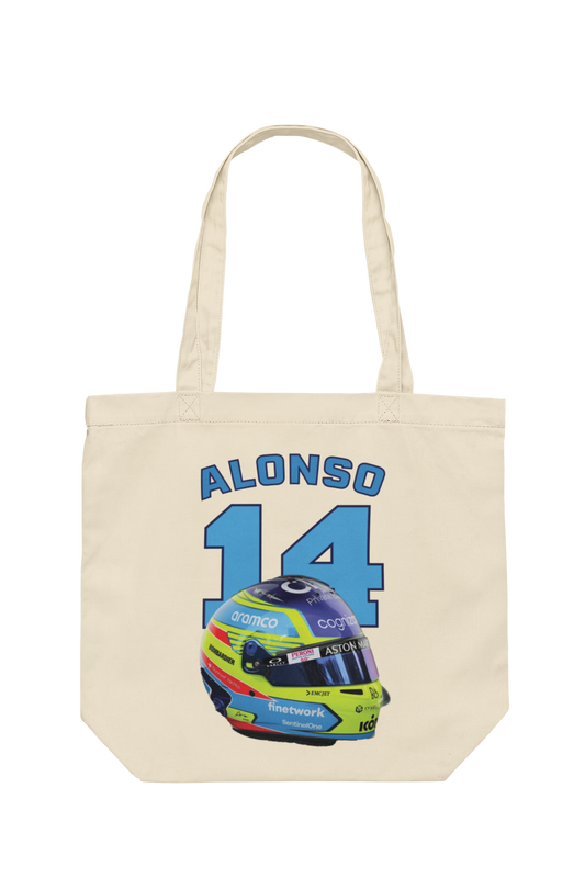 Fernando Alonso Tote Bag