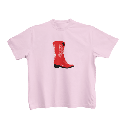 Good Hearts Club - Cowboy Boot Baby Tee