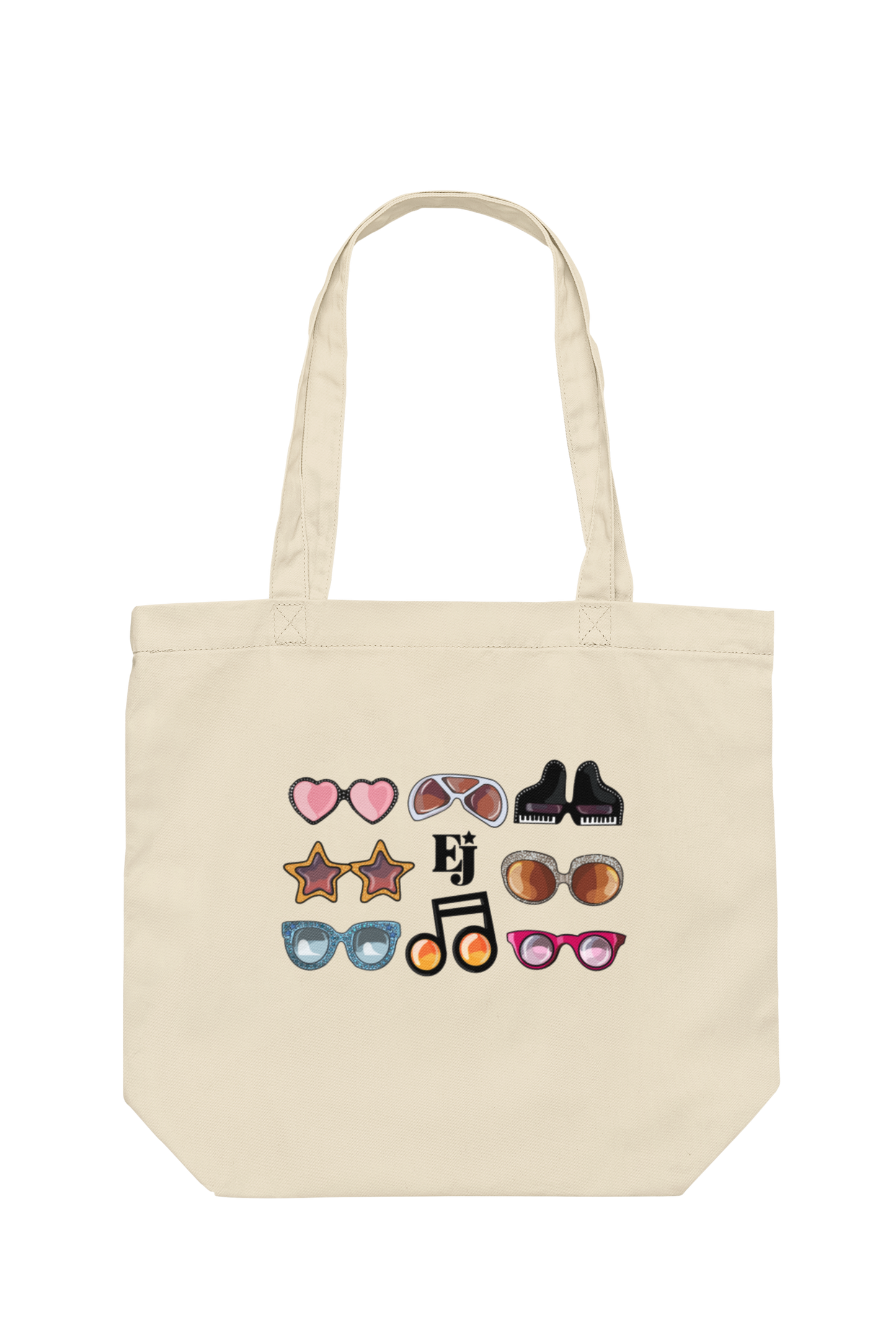 Elton John's Sunglasses Tote Bag