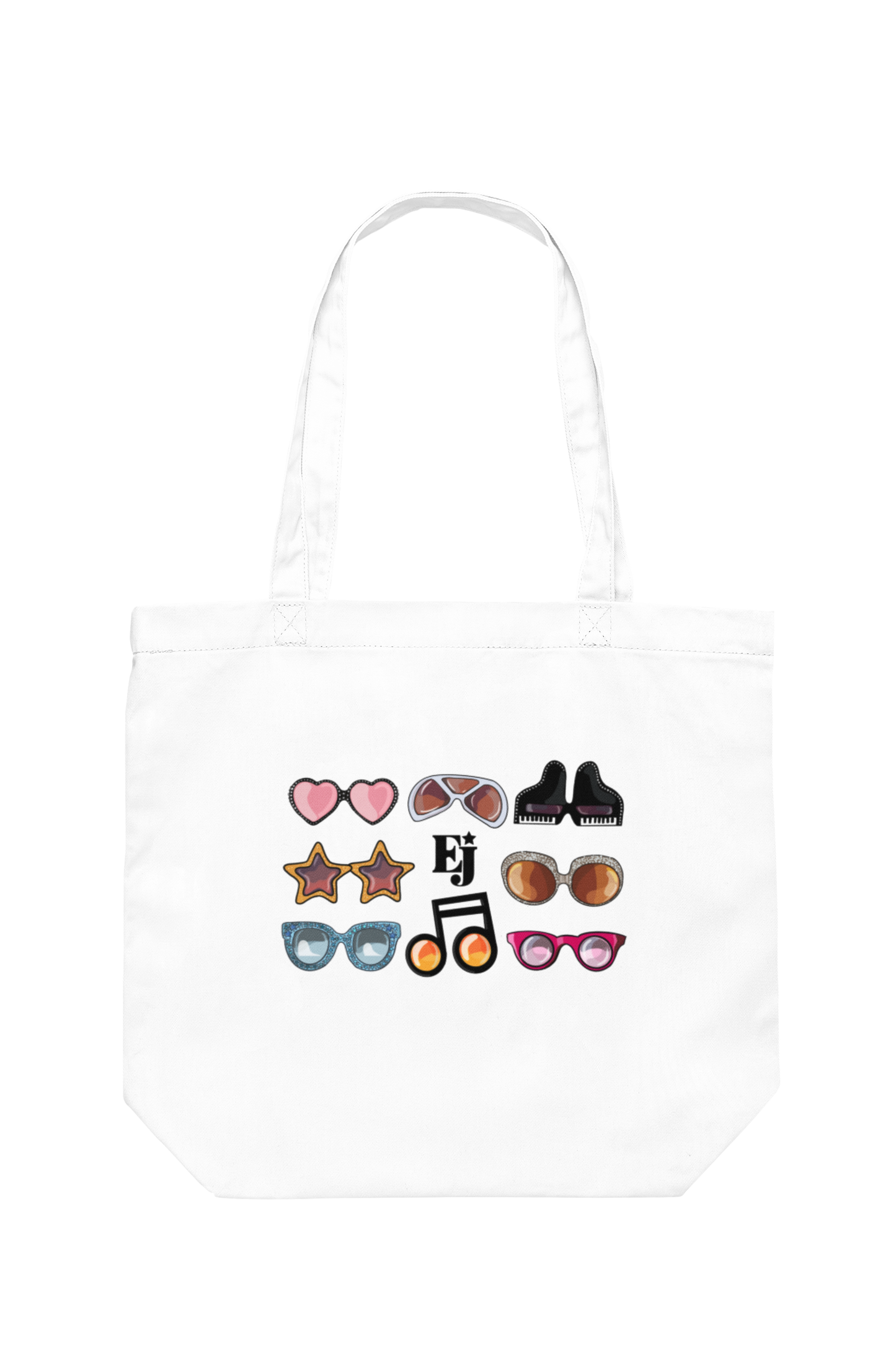 Elton John's Sunglasses Tote Bag