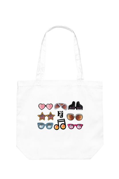 Elton John's Sunglasses Tote Bag