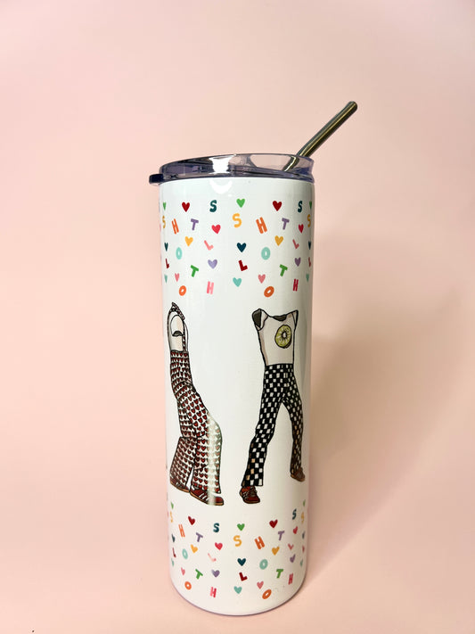 Wonky Styles Slim Tumbler