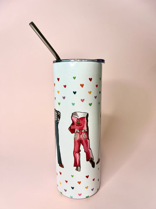 Wonky Styles Slim Tumbler