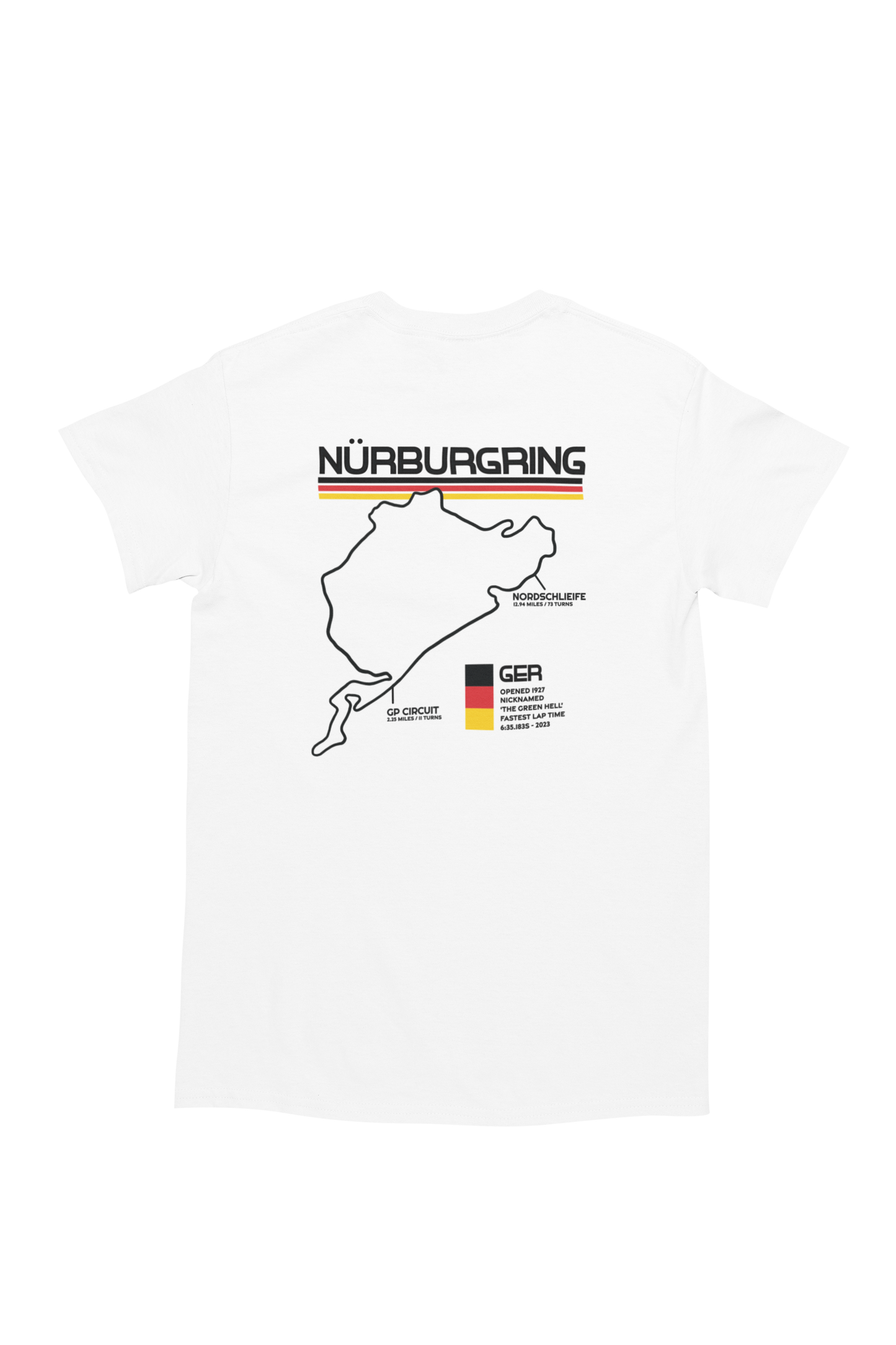 Nürburgring Race Track Tee Shirt