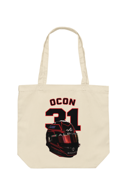 Esteban Ocon Tote Bag