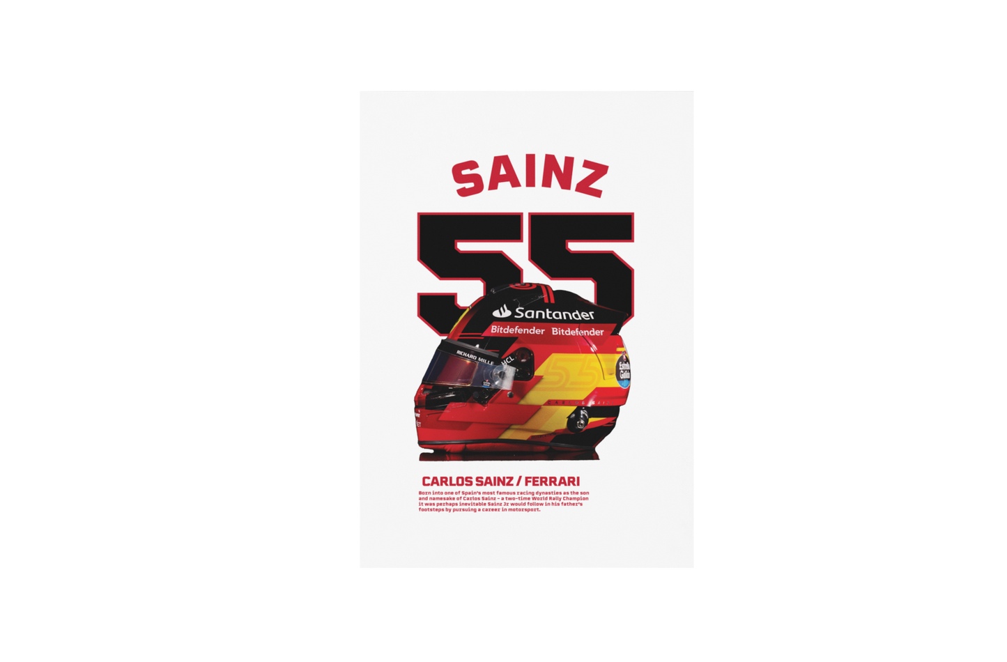 Carlos Sainz Print