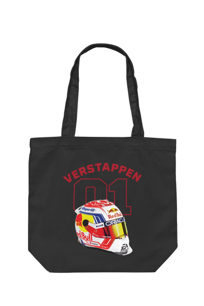 Max Verstappen Tote Bag