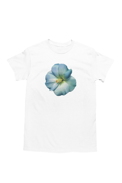 Good Hearts Club - Blue Hibiscus Tee Shirt