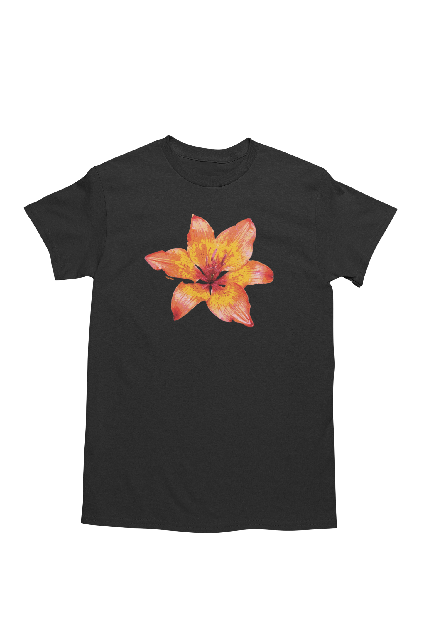 Good Hearts Club - Orange Lily Tee Shirt