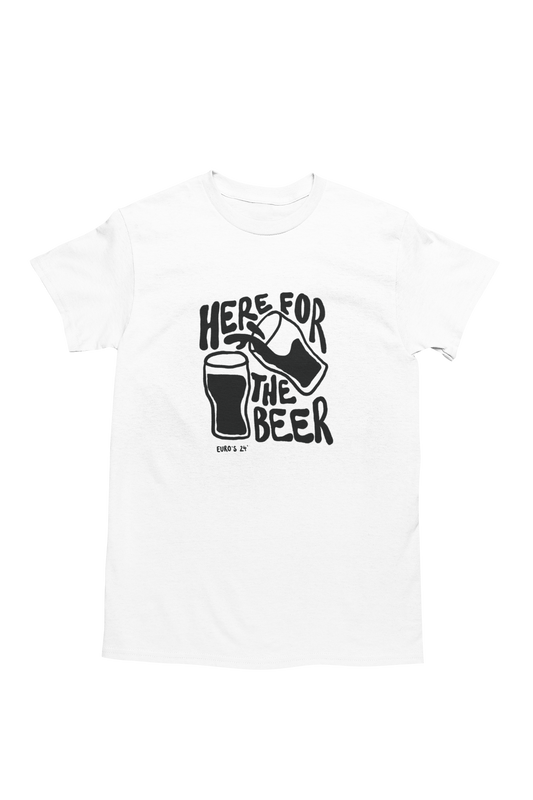 EUROS 2024 - Here for the Beer Tee Shirt