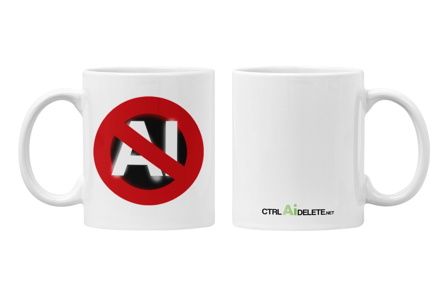 CTRL AI DELETE Merch - AI Mug