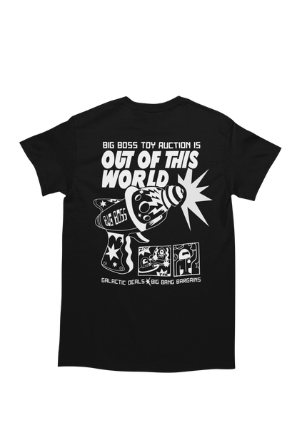 BIG BOSS TOY AUCTION -OUT OF THIS WORLD TEE